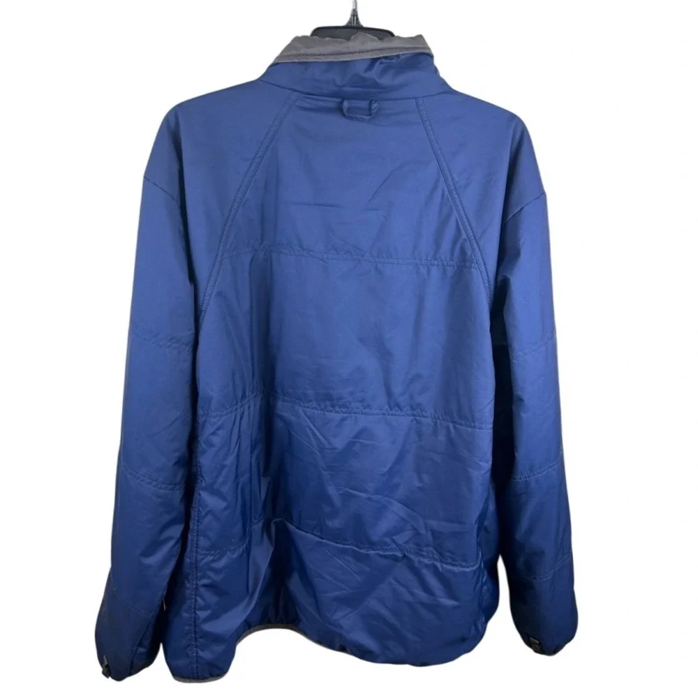 The North Face Mens Blue Puffer‎ Jacket Full Zip Size XL